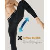 5 or 4 Pack Men’s Thermal Compression Pants Fleece Lined Sports Tights Athletic Leggings Cold Weather Baselayer Winter Gear(5black)