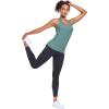 6 or 5 Pack Workout Tank Tops for Women, Athletic Racerback Sports Tank Tops, Compression Sleeveless Dry Fit Shirts(Slim Fit-black/Grey/White/Green/Blue)