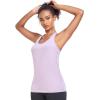 6 or 5 Pack Workout Tank Tops for Women, Athletic Racerback Sports Tank Tops, Compression Sleeveless Dry Fit Shirts(Slim Fit-black/Grey/White/Red/Purple)