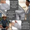 TELALEO 3 Pack Men’s UPF 50+ Sun Protection Lightweight Hoodie Performance Long Sleeve SPF UV Shirt for Fishing Running(Light Gray/Navy Blue/Light Green 3 Pack)