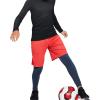 TELALEO 4, 3, 2, 5/1 Pack Boys’ Girls’ Compression Shirts Youth Long Sleeve Undershirt Sports Moisture Wicking Baselayer(3black)