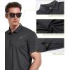 TELALEO 4/5 Pack Mens Polo Shirts Quick Dry Short Sleeve Golf T Shirt Performance Moisture Wicking Casual Workout(Setf(5 Pack))