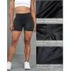 TELALEO 5 Pack 3″/5″ Womens Volleyball Shorts Spandex Compression Shorts Workout Performance High Waist Yoga Biker Shorts(5black(3inch))