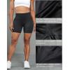 TELALEO 5 Pack 3″/5″ Womens Volleyball Shorts Spandex Compression Shorts Workout Performance High Waist Yoga Biker Shorts(5black(5inch))