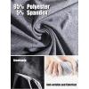 TELALEO 5 Pack Long Sleeve Shirts for Men Quick Dry Moisture Wicking Sun Protection Tee Shirts Workout T Shirts Casual