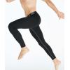 TELALEO 5 Pack Men’s Compression Pants for Workout, Running,Basketball,Football-Sports Baselayer Leggings(Black(five Pack))