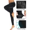 TELALEO 6 or 4 Pack Men’s Compression Pants Leggings Sports Tights Performance Athletic Baselayer Workout Running(Black(4 Pack))