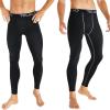 TELALEO 6 or 4 Pack Men’s Compression Pants Leggings Sports Tights Performance Athletic Baselayer Workout Running(Black(4 Pack))