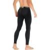TELALEO 6 or 4 Pack Men’s Compression Pants Leggings Sports Tights Performance Athletic Baselayer Workout Running(Black(6 Pack))