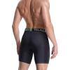 TELALEO 6 or 5 Pack Compression Shorts for Men Spandex Sport Shorts Athletic Workout Running Performance Baselayer Underwear(Black(2pcs)+blue(2pcs)+gray(1pcs))