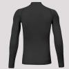 TELALEO Boys Girls Thermal Compression Shirt Youth Long Sleeve Top Fleece Lined Turtle Neck Athletic Base Layer Undershirt(2black(turtle Neck))