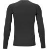 TELALEO Boys Girls Thermal Compression Shirt Youth Long Sleeve Top Fleece Lined Turtle Neck Athletic Base Layer Undershirt(Black)