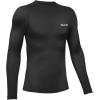 TELALEO Boys Girls Thermal Compression Shirt Youth Long Sleeve Top Fleece Lined Turtle Neck Athletic Base Layer Undershirt(Black)
