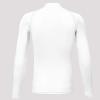 TELALEO Boys Girls Thermal Compression Shirt Youth Long Sleeve Top Fleece Lined Turtle Neck Athletic Base Layer Undershirt(Black/White(turtle Neck))