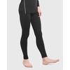 TELALEO Boys Fleece Lined Thermal Compression Leggings Youth Cold Base Layer(Black Fleece Inner)